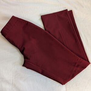 Express Burgundy Women's Trousers